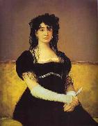 Francisco Jose de Goya Portrait of Antonia Zarate Sweden oil painting artist